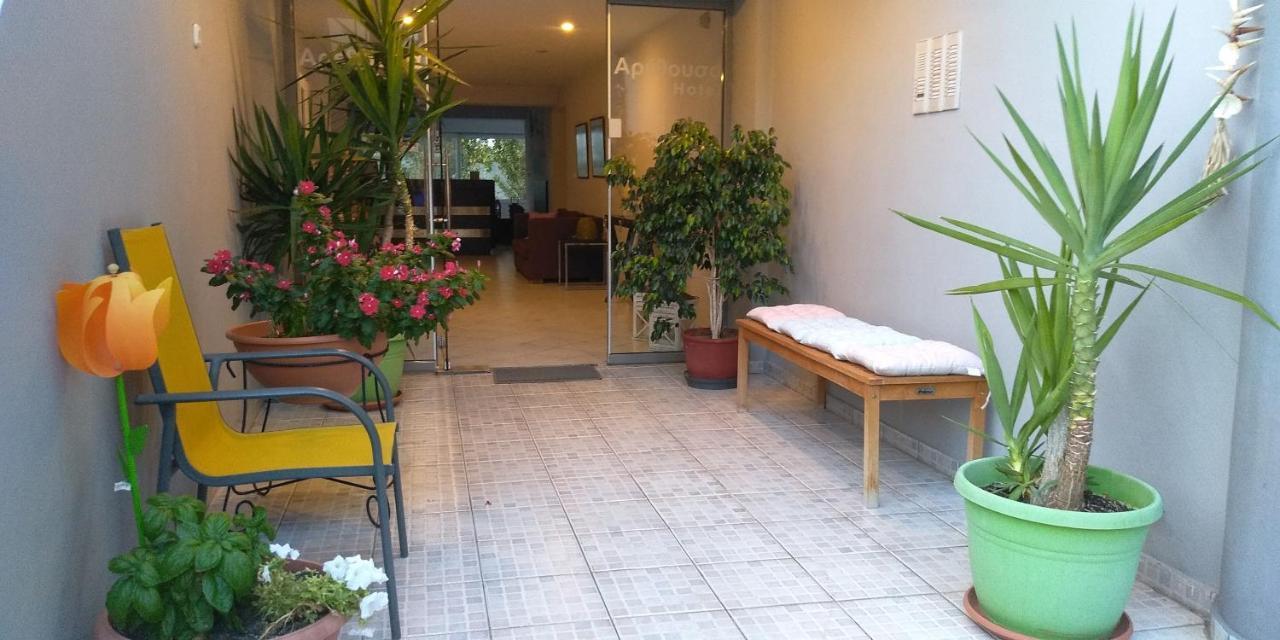 Hotel Arethousa Loutra Edipsou  Bagian luar foto