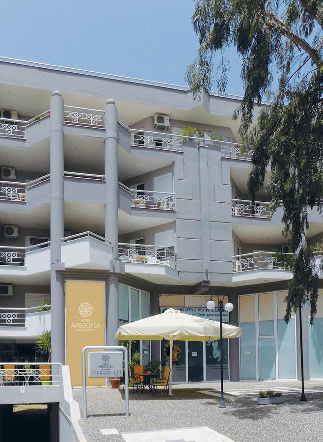 Hotel Arethousa Loutra Edipsou  Bagian luar foto